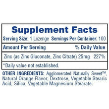 Cargar imagen en el visor de la galería, Hi Tech Zinc Lozanges 100 caps