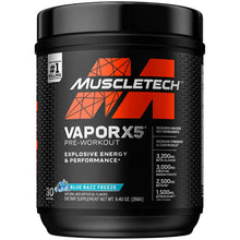 Cargar imagen en el visor de la galería, Muscletech Vapor X5 Pre-Workout 30 PORCIONES