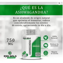 Cargar imagen en el visor de la galería, RedGold Ashwagandha 60 Caps