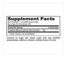 Cargar imagen en el visor de la galería, Gaspari Creatina Monohidratada 300 gr