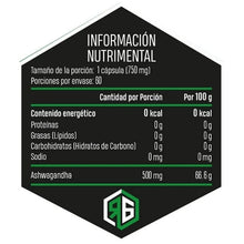 Cargar imagen en el visor de la galería, RedGold Ashwagandha 60 Caps
