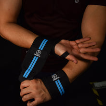 Cargar imagen en el visor de la galería, Muñequera Uso rudo Unisex duo color variedad de colores