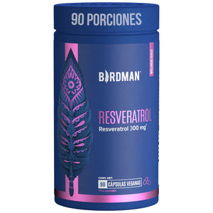 Birdman Resveratrol 300 mg- 90 Cápsulas