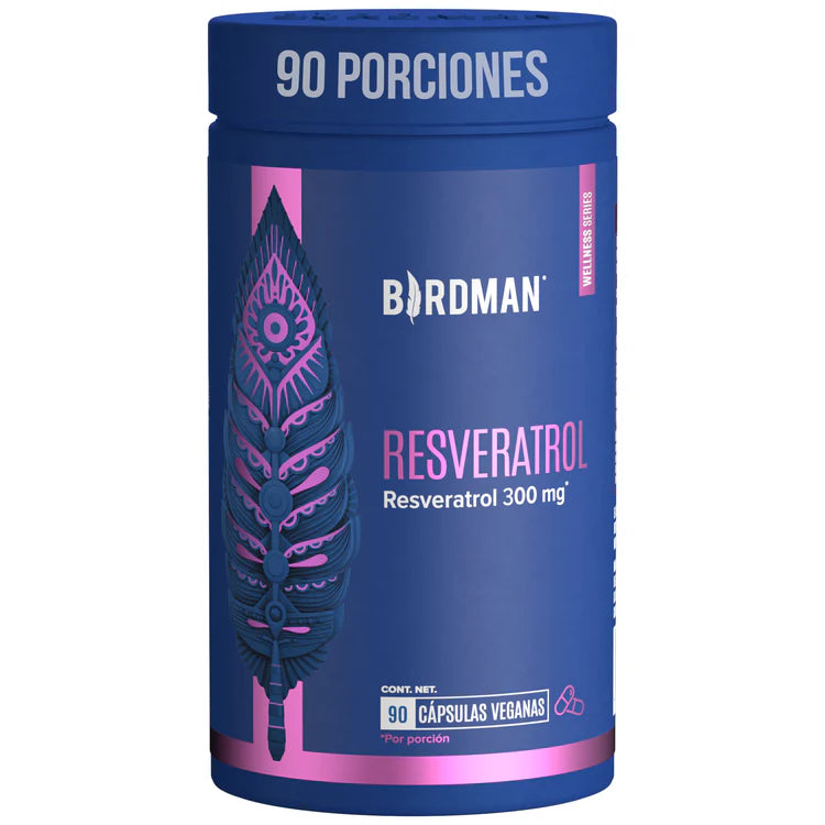 Birdman Resveratrol 300 mg- 90 Cápsulas