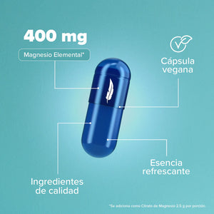 Birdman Citra Pure- Citrato de Magnesio 400 mg 120 Cápsulas