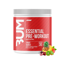 Cargar imagen en el visor de la galería, Raw Cbum Essential Pre workout Pre- Entreno 30 servicios
