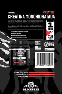 Creatina Monohidratada bote 1 kg