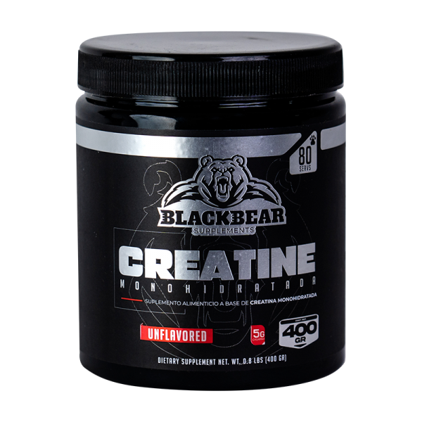 Creatina Monohidratada 400gr Black bear