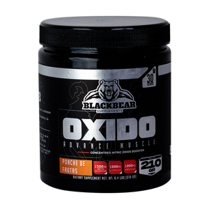 Oxido Nitrico Black Bear Beta Alanina Citrulina Arginina 210gr