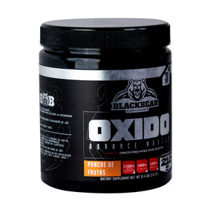 Oxido Nitrico Black Bear Beta Alanina Citrulina Arginina 210gr