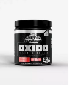 Oxido Nitrico Black Bear Beta Alanina Citrulina Arginina 210gr