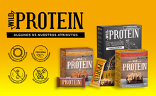 Cargar imagen en el visor de la galería, Caja de barras de proteína Wild Foods Pack de 16 unidades | 15 g de proteína | Sin azúcares ni grasa añadida | 45 g cada barra
