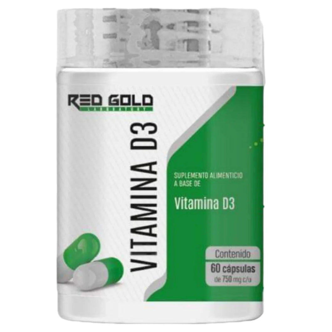 RedGold Vitamina D3 60 Caps