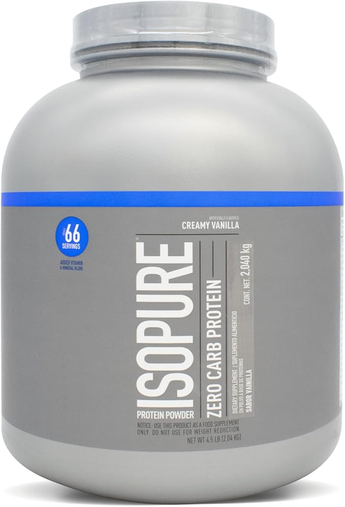 Isopure Protein Cero Carbohidratos 4.5 Lbs