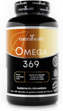 Cargar imagen en el visor de la galería, Natural Health Omega 369 180 Caps (Copy)
