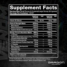 Cargar imagen en el visor de la galería, Dragon Pharma Venom Pre- Workout 40 Servicios
