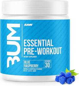 Raw Cbum Essential Pre workout Pre- Entreno 30 servicios