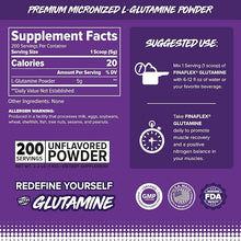 Cargar imagen en el visor de la galería, Glutamine Pure 1 kg 200 Servicios
