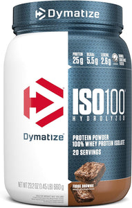 Dymatize Iso 100 Whey Portein Isolate 1.3 lbs