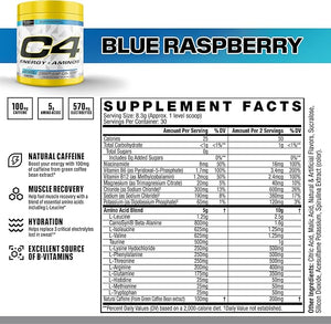C4 Energy + Aminos 30 servicios