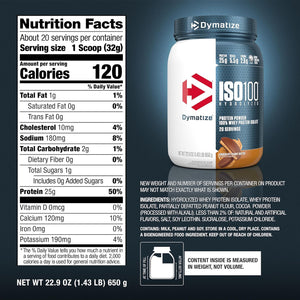 Dymatize Iso 100 Whey Portein Isolate 1.3 lbs