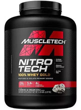 Cargar imagen en el visor de la galería, Nitro Tech 100% Whey Gold 5. lbs
