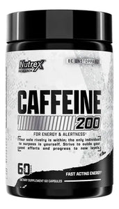 Nutrex Caffeine 200 60 Capsulas