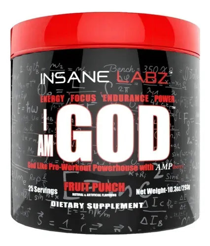 Insane labz I am God 25 Servicios