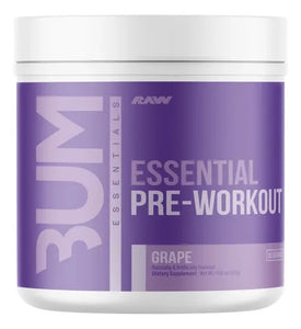 Raw Cbum Essential Pre workout Pre- Entreno 30 servicios