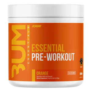 Raw Cbum Essential Pre workout Pre- Entreno 30 servicios