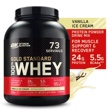 Cargar imagen en el visor de la galería, Gold Standart 100% Whey 5 Lbs
