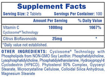 Cargar imagen en el visor de la galería, VITAMINA C 1000 MG HI TECH 200 CAPS
