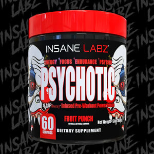 Psychotic Pre-Workout 60 Servicios
