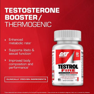 Testrol Fire 60 Capsulas Precurosor