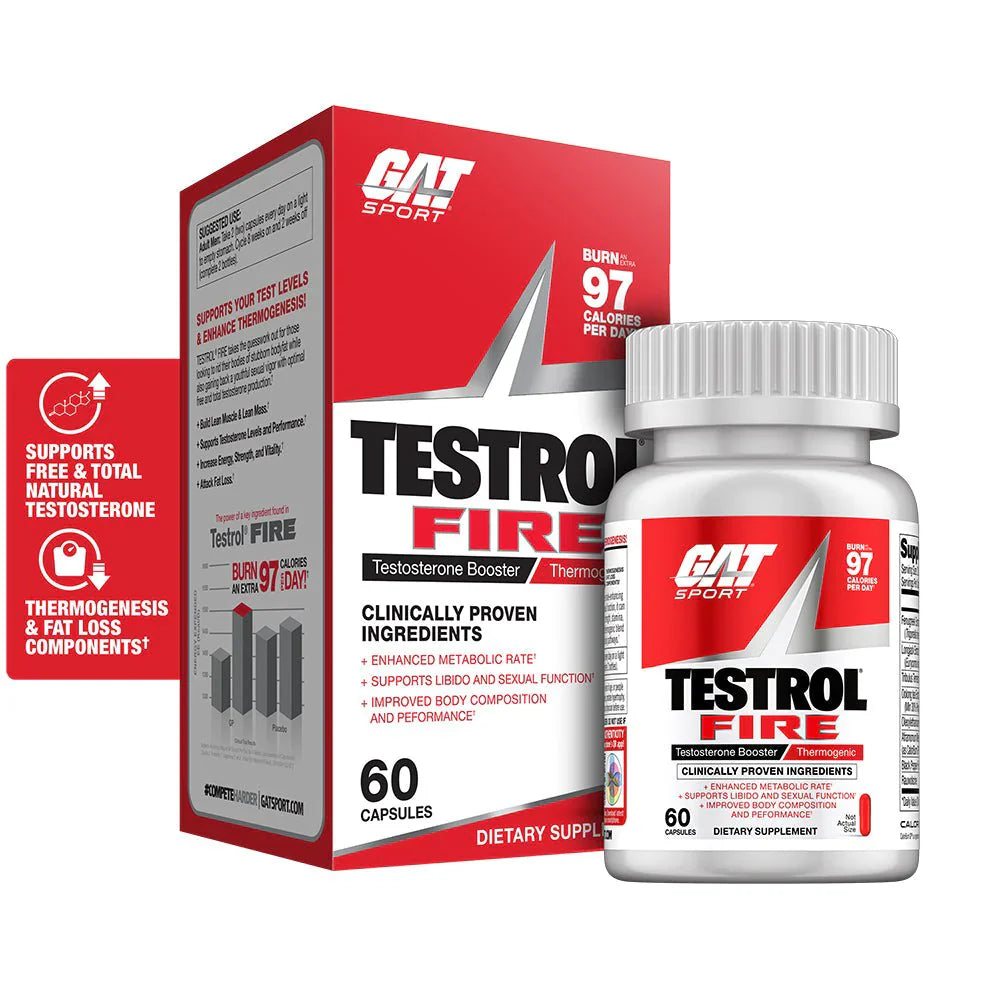 Testrol Fire 60 Capsulas Precurosor