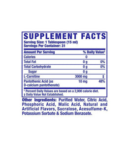 L- Carnitine XS 3000 16 oz