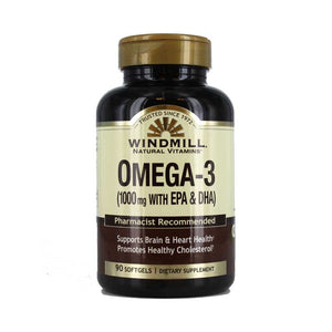 Omega III EPA & DHA 1000 mg de 90 Soft Gel