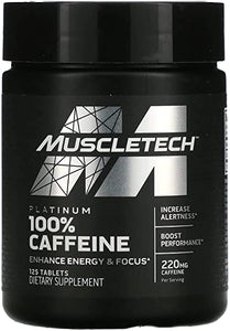 Platinum 100% Caffeine 220mg performace energy and focus