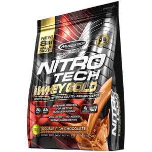 Nitro Tech Gold Double Rich Chocolate 8 Lbs