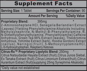 Lipodrene Xtreme 90 Caps (ROJO)