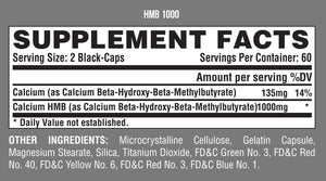 Hmb 1000 mg Muscle and Strenghth