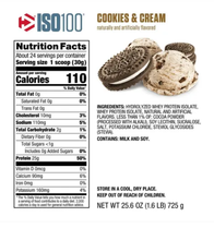 Cargar imagen en el visor de la galería, Dymatize Iso 100 Whey Portein Isolate 1.3 lbs
