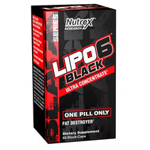 Cargar imagen en el visor de la galería, Lipo 6 Black Ultra Concentrate 60 Capsulas
