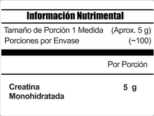 Cargar imagen en el visor de la galería, Creatina Meta 500 gr
