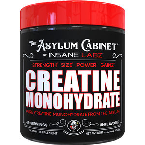 Creatina Monohidratada 300gr Asylum Cabinet