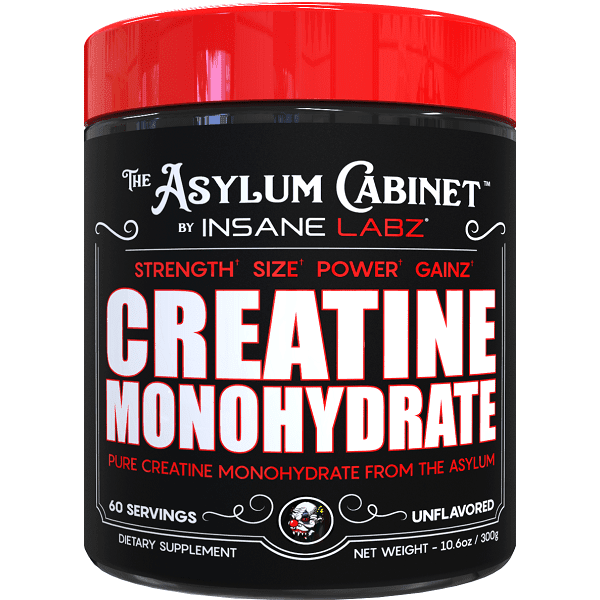 Creatina Monohidratada 300gr Asylum Cabinet