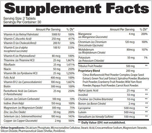 Mens Multi+Test 60 Tabletas