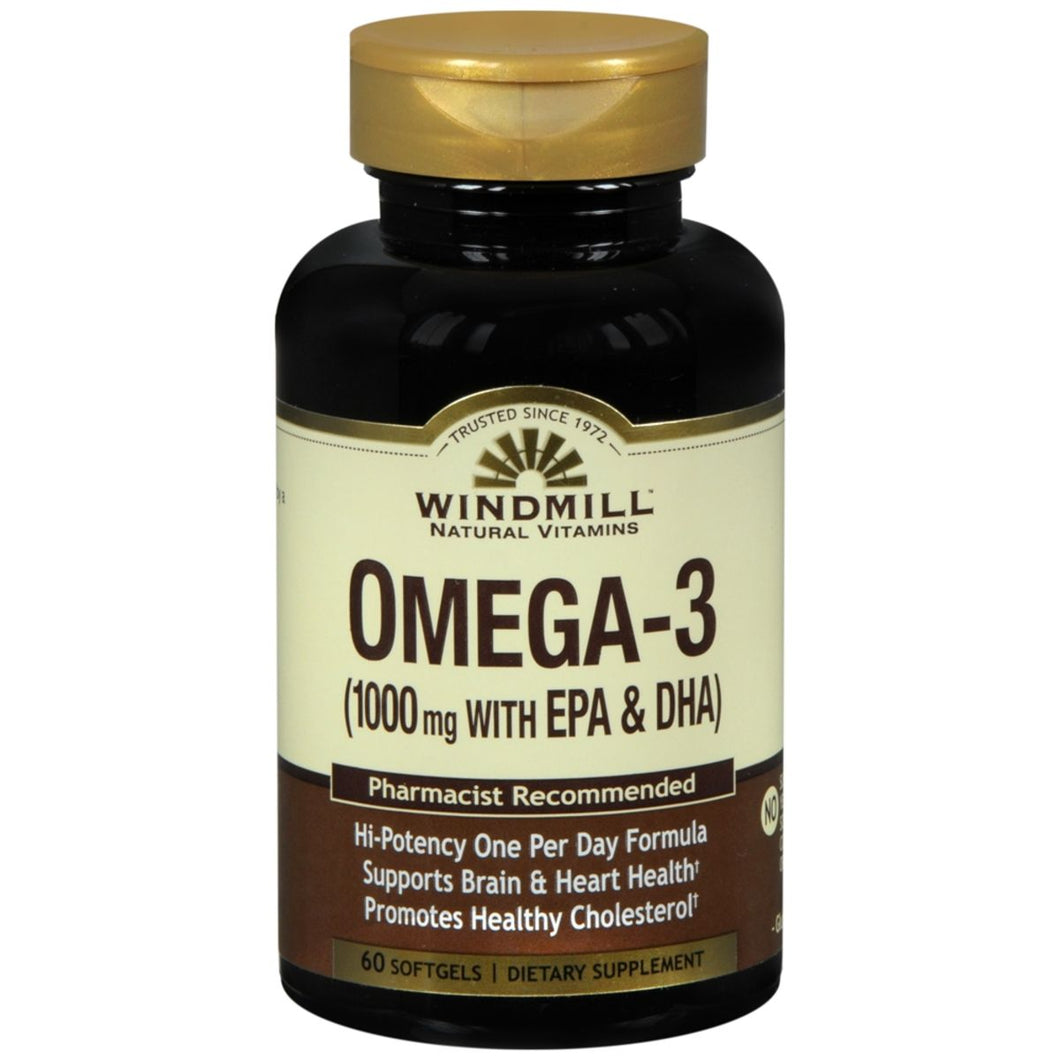 Omega III EPA & DHA de 60 Soft Gel